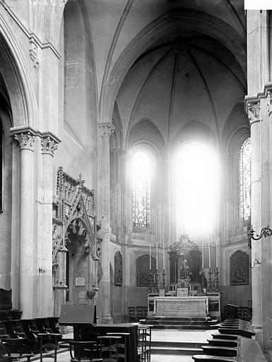 Cathédrale Notre-Dame Choeur, Enlart, Camille (historien), 