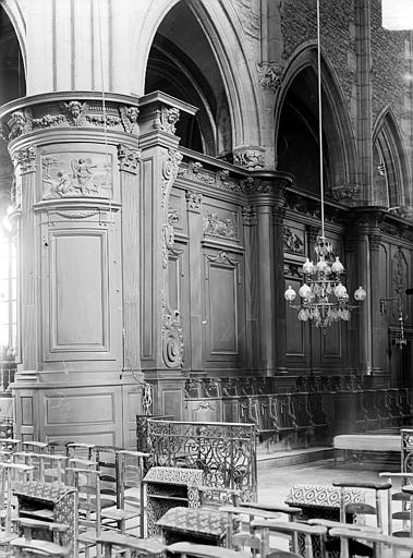 Eglise Saint-Michel Boiseries, Gossin (photographe), 
