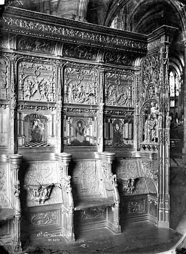 Basilique Saint-Denis Stalles du chœur, Mieusement, Médéric (photographe), 