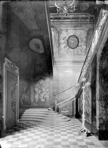 Hôtel Monaco Escalier, Durand, Eugène (photographe), 