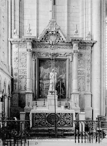 Cathédrale Saint-Etienne Vue intérieure de la chapelle de la Vierge, Durand, Jean-Eugène (photographe), 