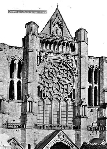 Cathédrale Notre-Dame Façade nord : Transept (partie supérieure), Mieusement, Médéric (photographe), 