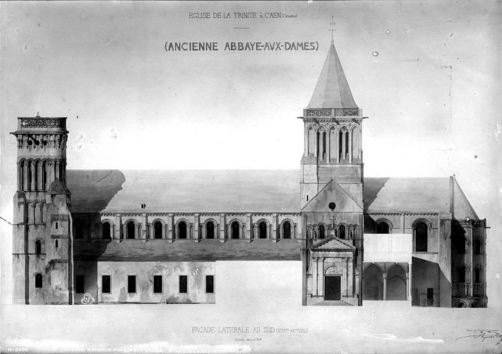 Abbaye aux Dames (ancienne), Eglise Sainte-Trinité , Mieusement, Médéric (photographe), 
