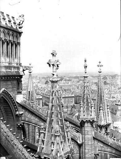 Cathédrale Notre-Dame Pinâcles des arcs-boutants de l'abside, Lajoie, Abel, 