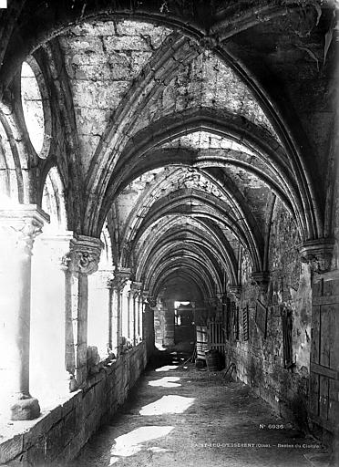 Abbaye Saint-Nicolas (ancienne) Eglise, pourtour du choeur, Durand, Eugène (photographe), 