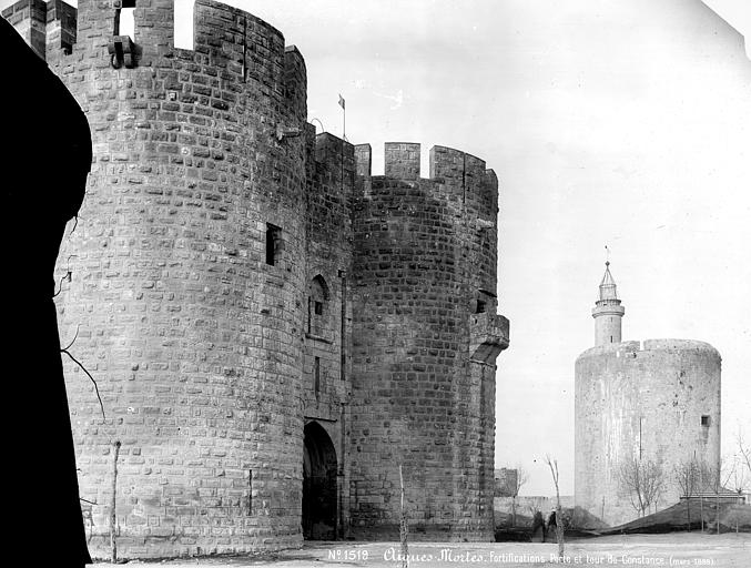 Remparts Porte de la Gardette et tour de Constance (côté nord, extérieur), Mieusement, Médéric (photographe), 