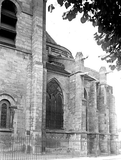 Eglise Abside, au sud, Chaine, Henri (architecte), 