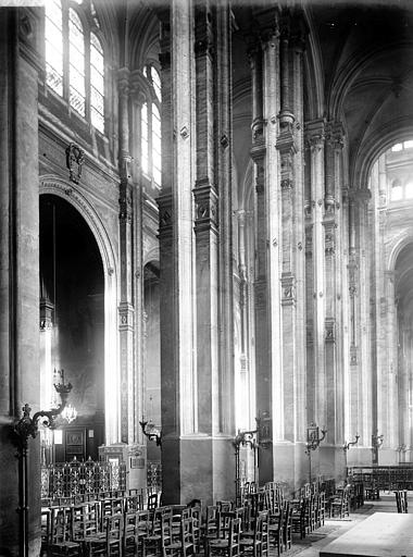 Eglise Saint-Eustache Intérieur, Enlart, Camille (historien), 