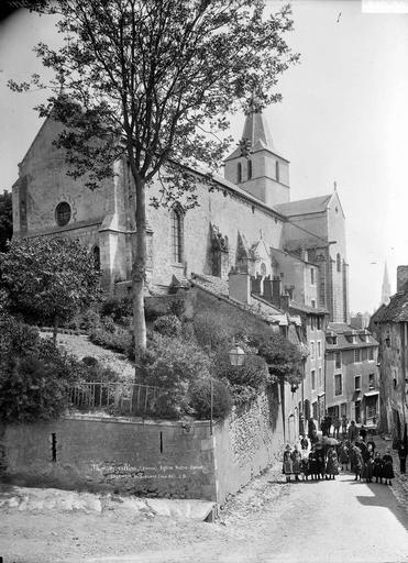 Eglise Notre-Dame (ancienne) Ensemble sud-ouest, Durand, Eugène (photographe), 