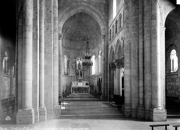 Eglise collégiale Saint-Germain Choeur, Mieusement, Médéric (photographe), 