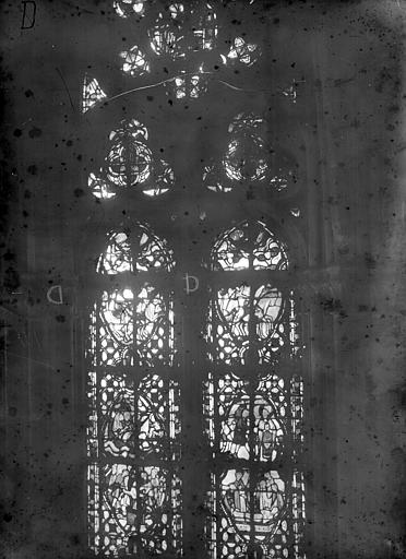 Cathédrale Notre-Dame Chapelles du choeur, vitrail D', Gaudin, 