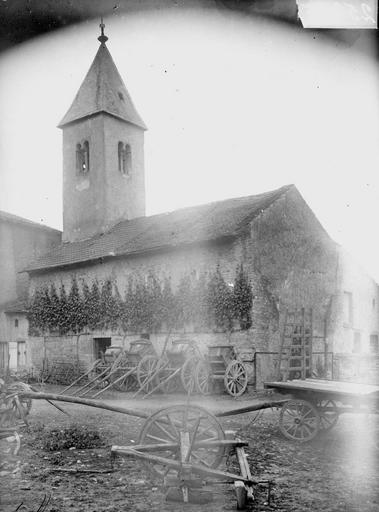 Eglise Clocher, Durand, Georges (photographe à Amiens), 