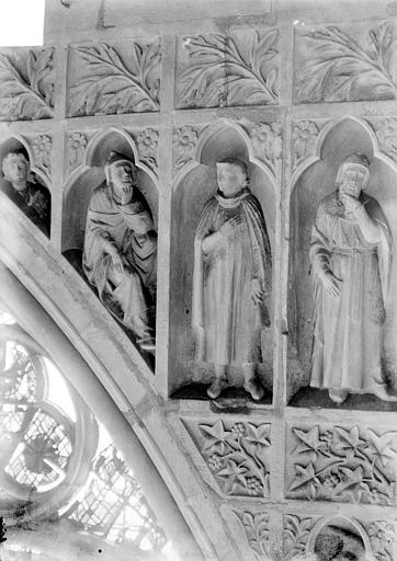Cathédrale Revers du grand portail de la façade ouest, côté droit, septième registre, Sainsaulieu, Max (photographe), 