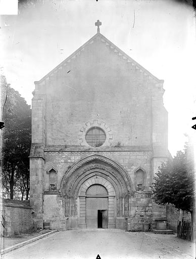 Eglise Notre-Dame (ancienne) Façade ouest, Gossin (photographe), 