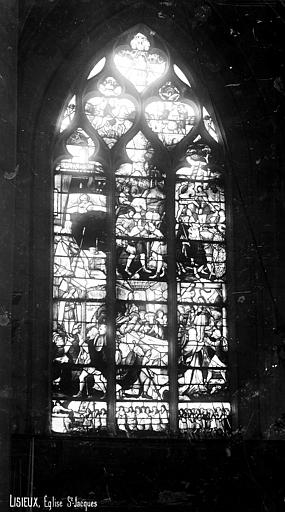 Eglise Saint-Jacques Vitrail, Robert, Paul (photographe), 