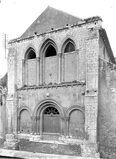 Eglise Saint-André (ancienne) Façade ouest, Durand, Jean-Eugène (photographe), 