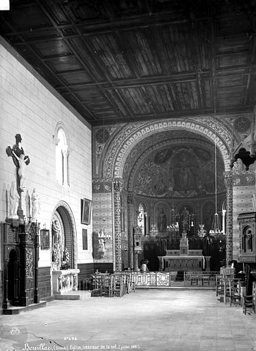 Eglise Saint-Siméon Intérieur : nef, vers le choeur, Mieusement, Médéric (photographe), 
