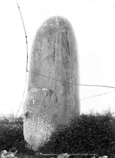 Menhir de la Grande Pierre Levée Ensemble est, Mieusement, Médéric (photographe), 