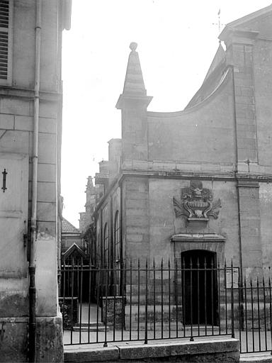 Eglise Façade ouest : partie nord, Chaine, Henri (architecte), 