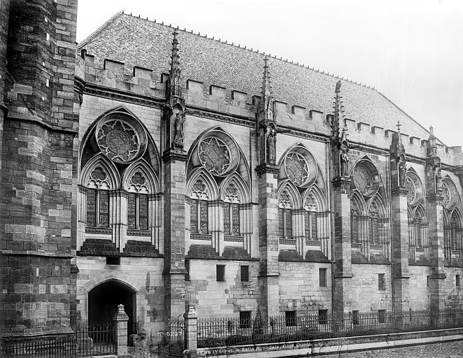 Palais synodal (ancien) Façade ouest, Mieusement, Médéric (photographe), 