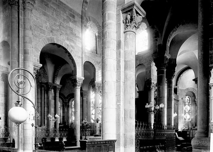 Eglise Vue diagonale du choeur, Enlart, Camille (historien), 