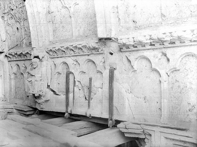 Cathédrale Notre-Dame Porche nord : Détail des voussures, Durand, Jean-Eugène (photographe), 