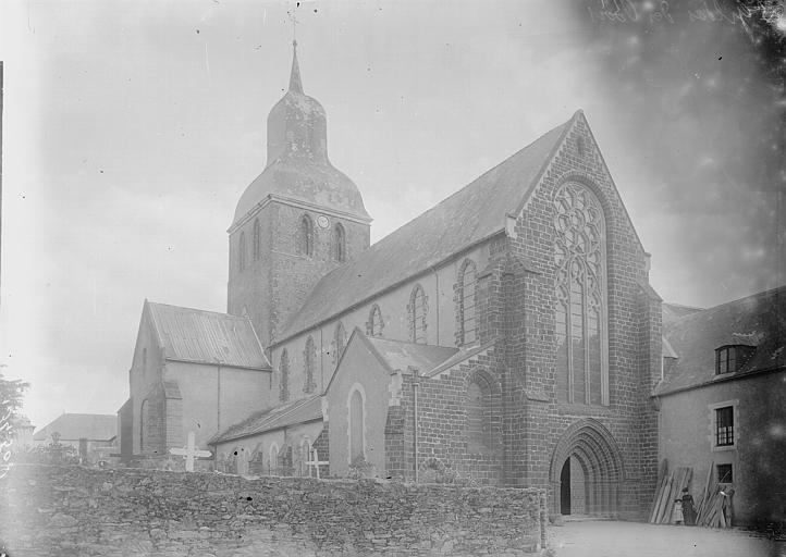 Abbaye des Mauristes; église Ensemble nord, Enlart, Camille (historien), 