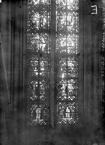 Cathédrale Notre-Dame Chapelles du choeur, vitrail E, Gaudin, 