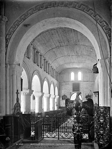 Eglise Saint-Germain-l'Auxerrois Vue intérieure de la nef vers le sud-ouest, Mieusement, Médéric (photographe), 