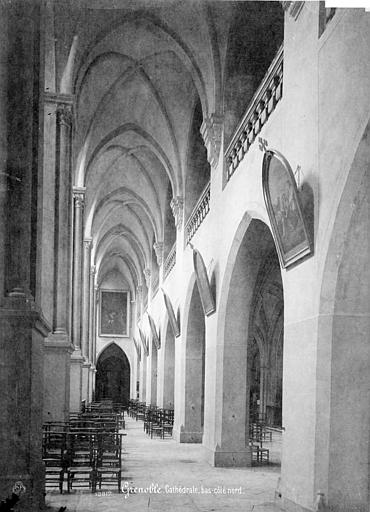 Cathédrale Notre-Dame Vue intérieure du bas-côté sud, vers l'ouest, Mieusement, Médéric (photographe), 