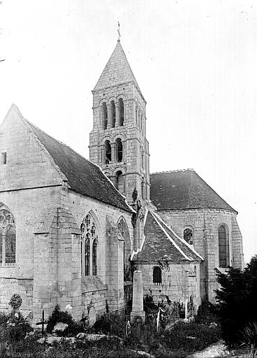 Eglise Saint-Gervais Vue d'ensemble, Enlart, Camille (historien), 