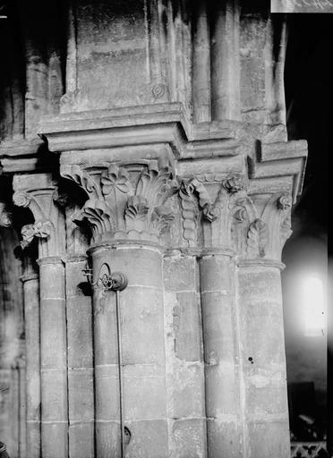 Eglise Saint-Maurice Chapiteaux, Durand, Georges (photographe à Amiens), 