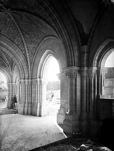 Abbaye Saint-Nicolas (ancienne) Eglise, pourtour du choeur, Durand, Eugène (photographe), 