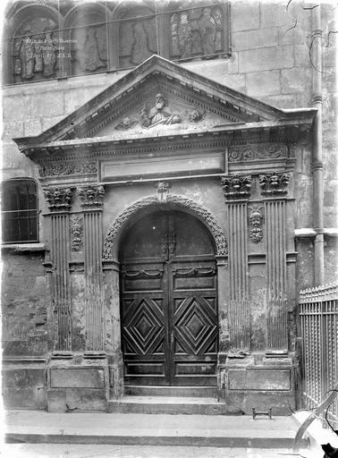 Eglise Saint-Germain-l'Auxerrois Portail nord, Durand, Eugène (photographe), 