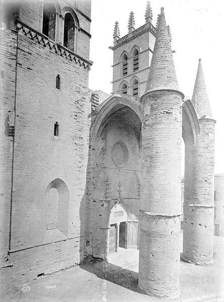 Cathédrale Façade ouest, en perspective, Mieusement, Médéric (photographe), 