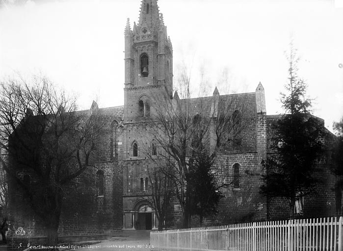 Eglise Saint-Laurent Ensemble sud, Durand, Eugène (photographe), 