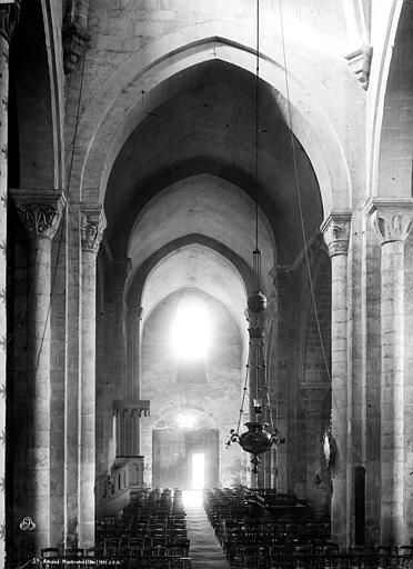 Eglise Nef, vue du choeur, Durand, Eugène (photographe), 