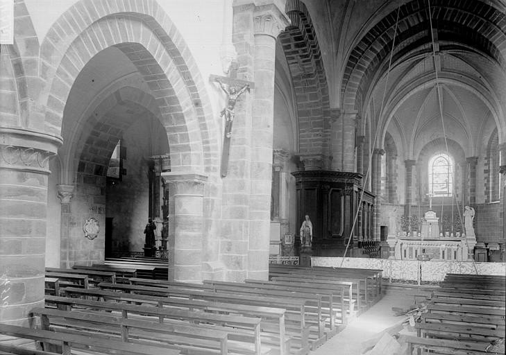 Abbaye des Mauristes; église Choeur, Enlart, Camille (historien), 