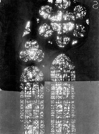 Cathédrale Notre-Dame Chapelles du choeur, vitrail S, Gaudin, 