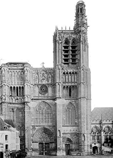 Cathédrale Saint-Etienne Façade ouest, Mieusement, Médéric (photographe), 