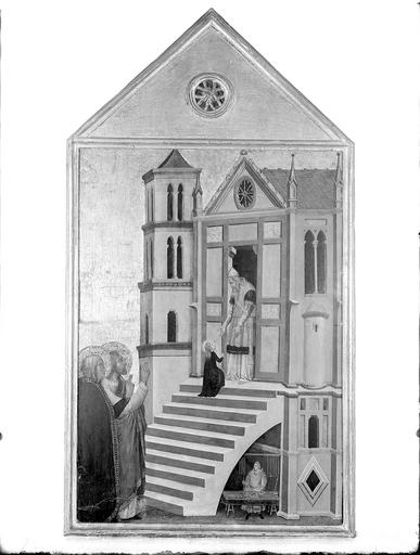 Cathédrale Saint-André , Estève, Georges (photographe), Ile-de-France ; 78 ; Médiathèque de l'architecture et du patrimoine (Saint-Cyr)