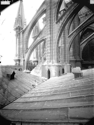 Cathédrale Notre-Dame Arcs-boutants de l'abside, Lajoie, Abel, 