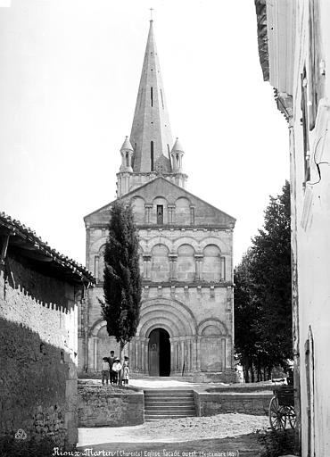 Eglise Façade ouest, Mieusement, Médéric (photographe), 