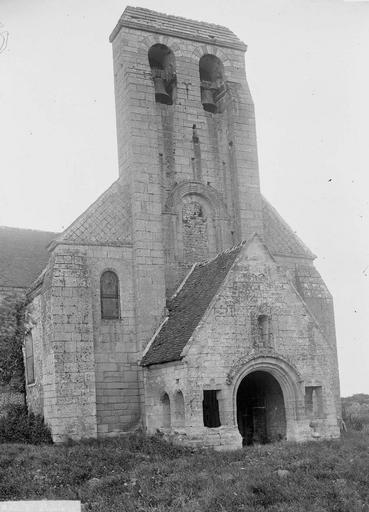 Eglise Ensemble ouest, Durand, Georges (photographe à Amiens), 