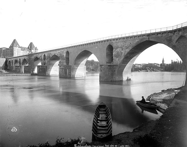 Pont (ancien) Côté est, Mieusement, Médéric (photographe), 