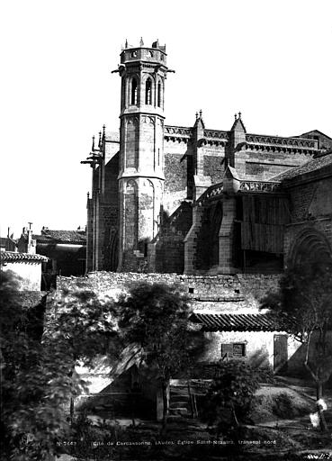 Eglise Saint-Nazaire Transept nord, Le Gray, Gustave ; Mestral, Auguste (photographe), 