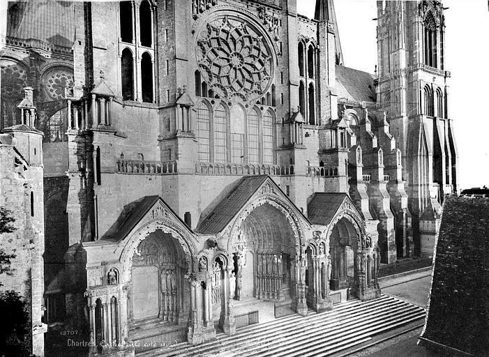 Cathédrale Notre-Dame Façade nord : Transept (partie inférieure), Mieusement, Médéric (photographe), 