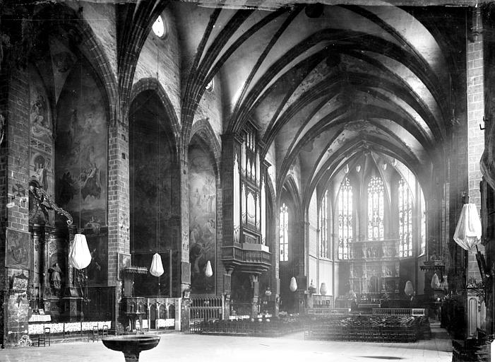 Cathédrale Saint-Jean-Baptiste Vue intérieure de la nef, vers le nord-est, Mieusement, Médéric (photographe), 