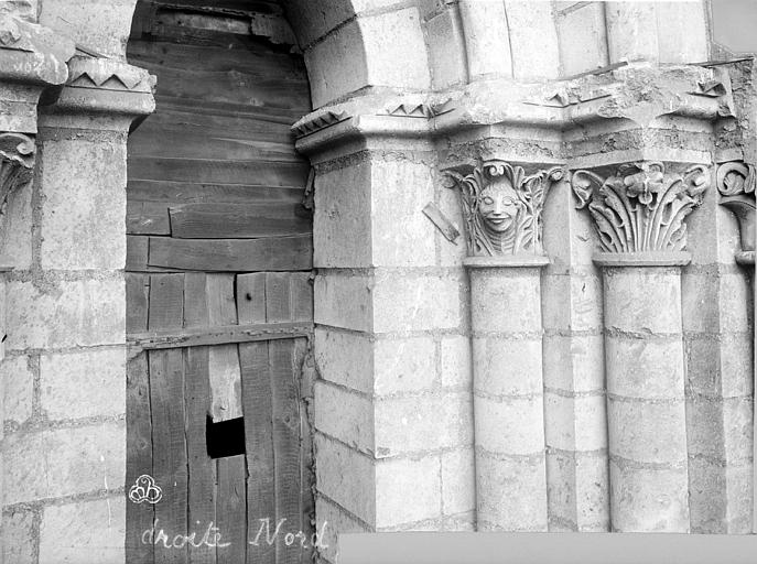 Tour Saint-Aubin ; Abbaye Saint-Aubin (ancienne) Détail, , 