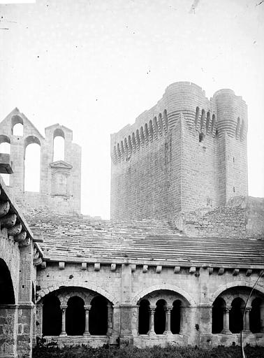 Abbaye de Montmajour (ancienne) Donjon et cloître, Enlart, Camille (historien), 
